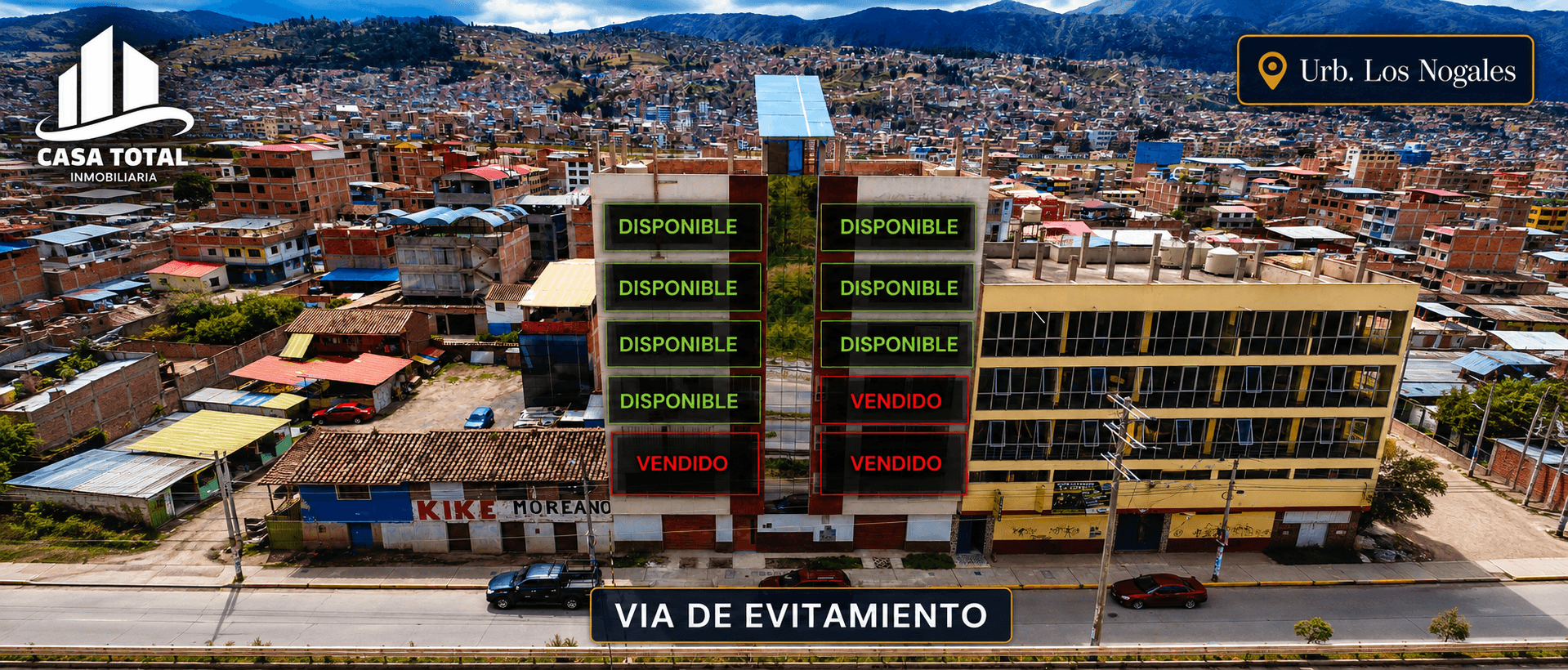 Departamento en venta en Vía de Evitamiento, Urb. Los Nogales – Cusco, Cusco: Departamentos de 101 m² en Vía de Evitamiento – Cusco
